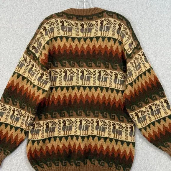 Alpaca Connection Sweater Size XL* 100% Alpaca Wool Pullover Quiet Luxury Cozy - Picture 7 of 16